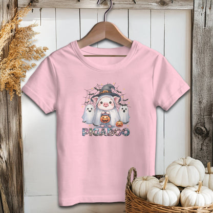 Holiday Baby Shirt Infant T-Shirt / Pink / 6 Months Pig Ghosts Halloween - Baby Shirt