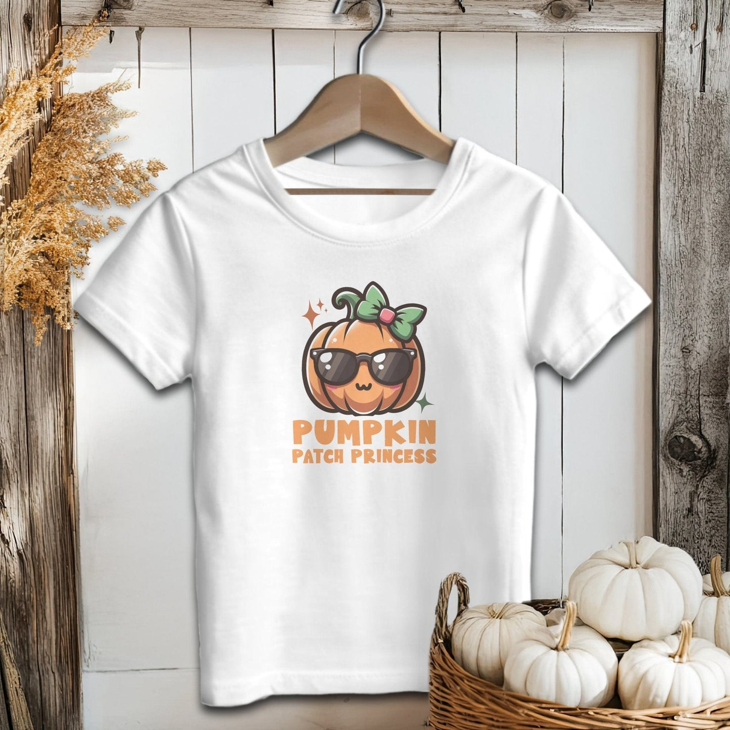 Holiday Baby Shirt Infant T-Shirt / White / 6 Months Pumpkin Patch Princess - Baby Shirt