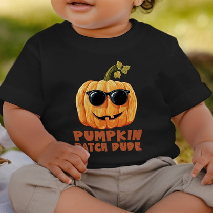 Holiday Baby Shirt Pumpkin Patch Dude - Baby Shirt