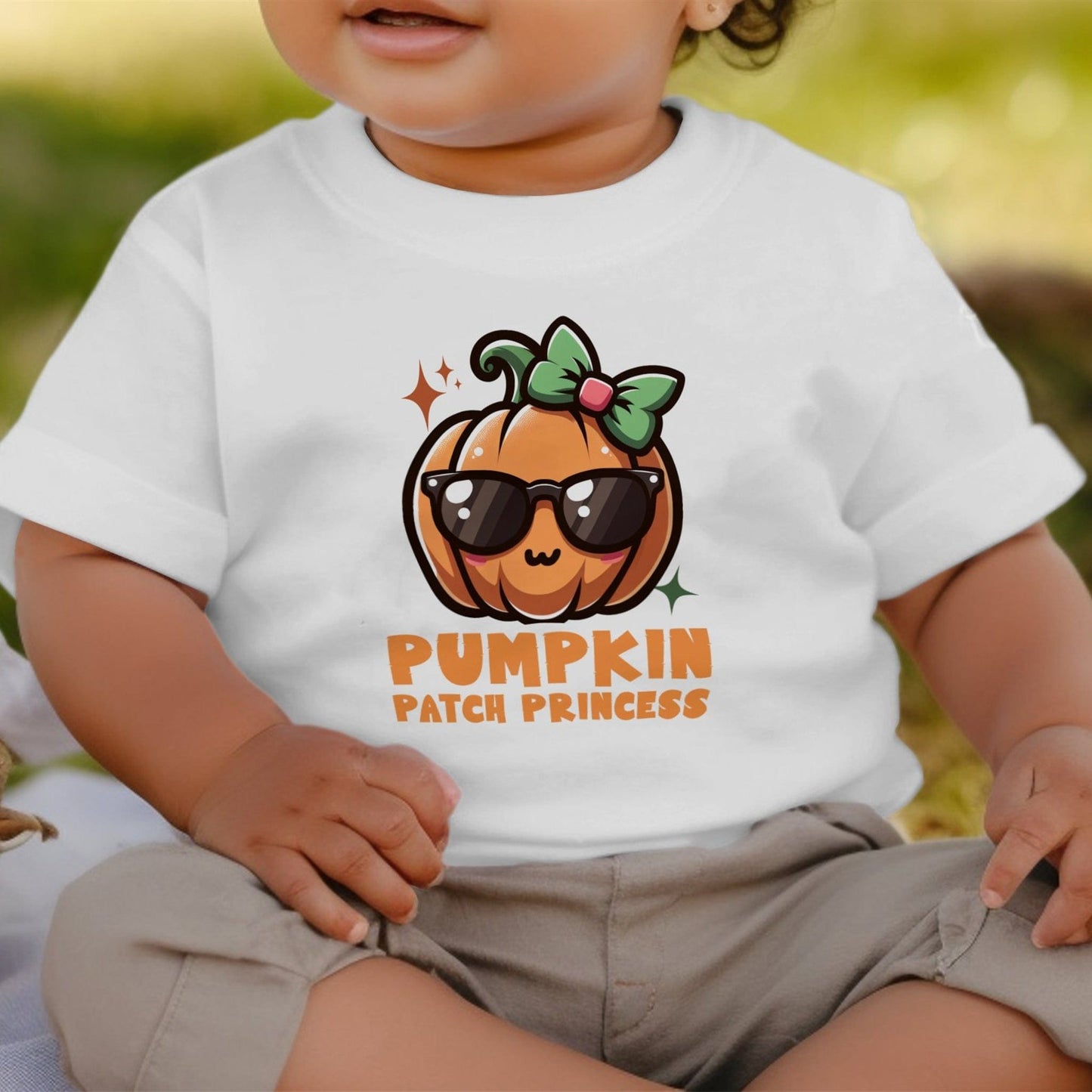 Holiday Baby Shirt Pumpkin Patch Princess - Baby Shirt