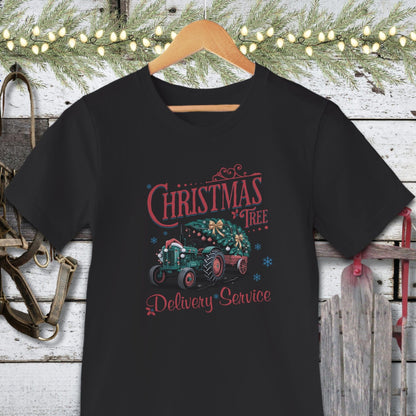 Holiday Shirt Adult T-shirt / Black / XS Christmas Tree Delivery Shirt