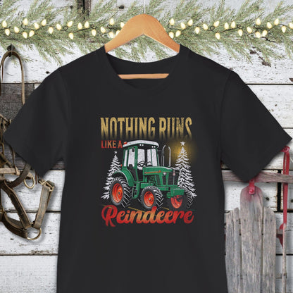 Holiday Shirt Adult T-shirt / Black / XS Nothing Runs Like A Reindeere Shirt