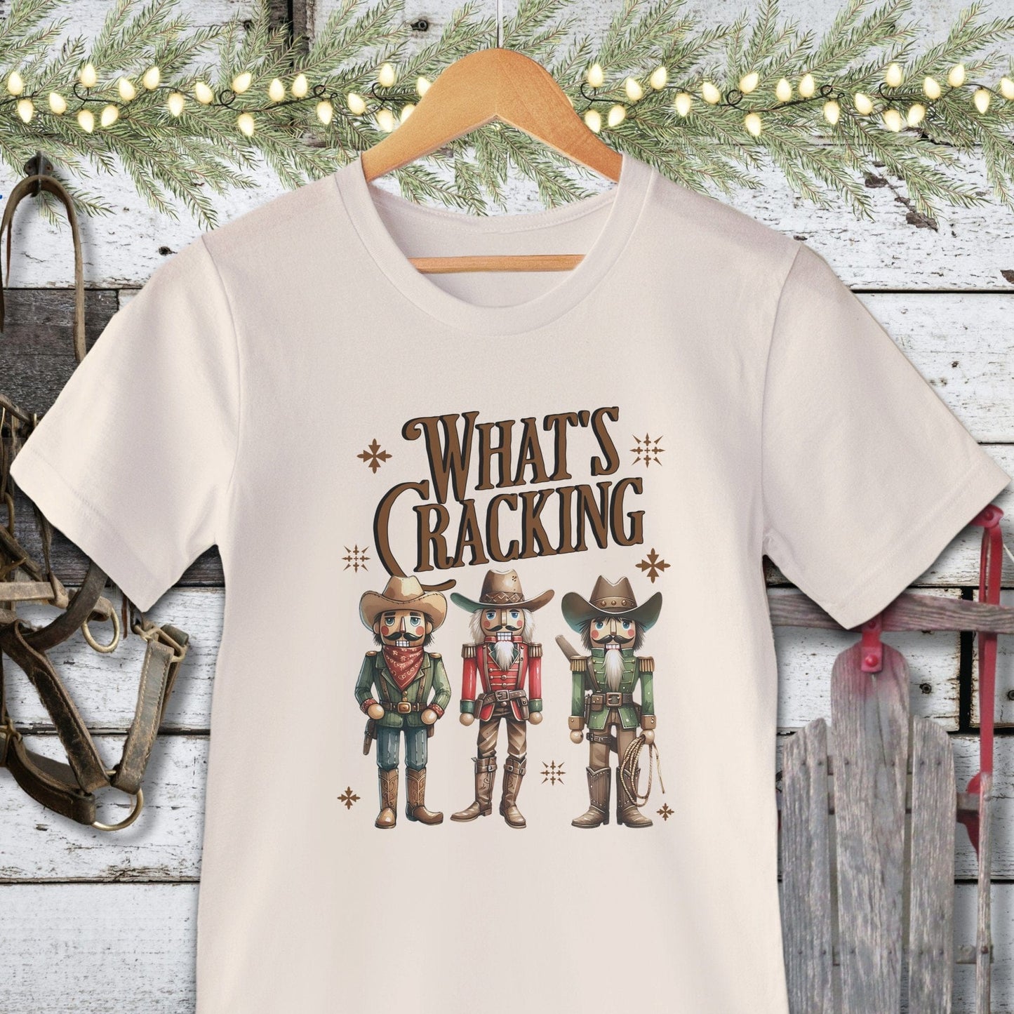 Holiday Shirt Adult T-shirt / Natural / XS What's Cracking Shirt