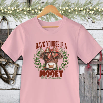 Holiday Shirt Adult T-shirt / Pink / XS Mooey Little Christmas Shirt