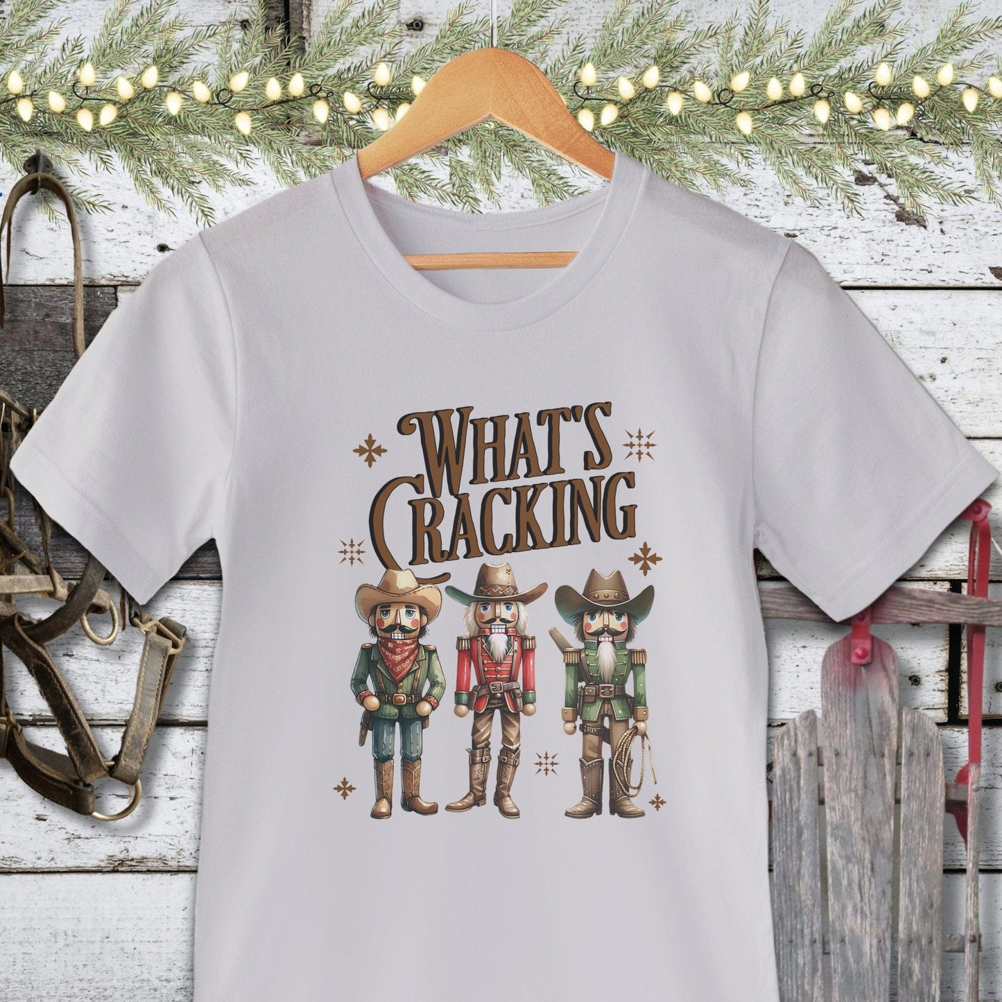 Holiday Shirt Adult T-shirt / Silver / XS What's Cracking Shirt