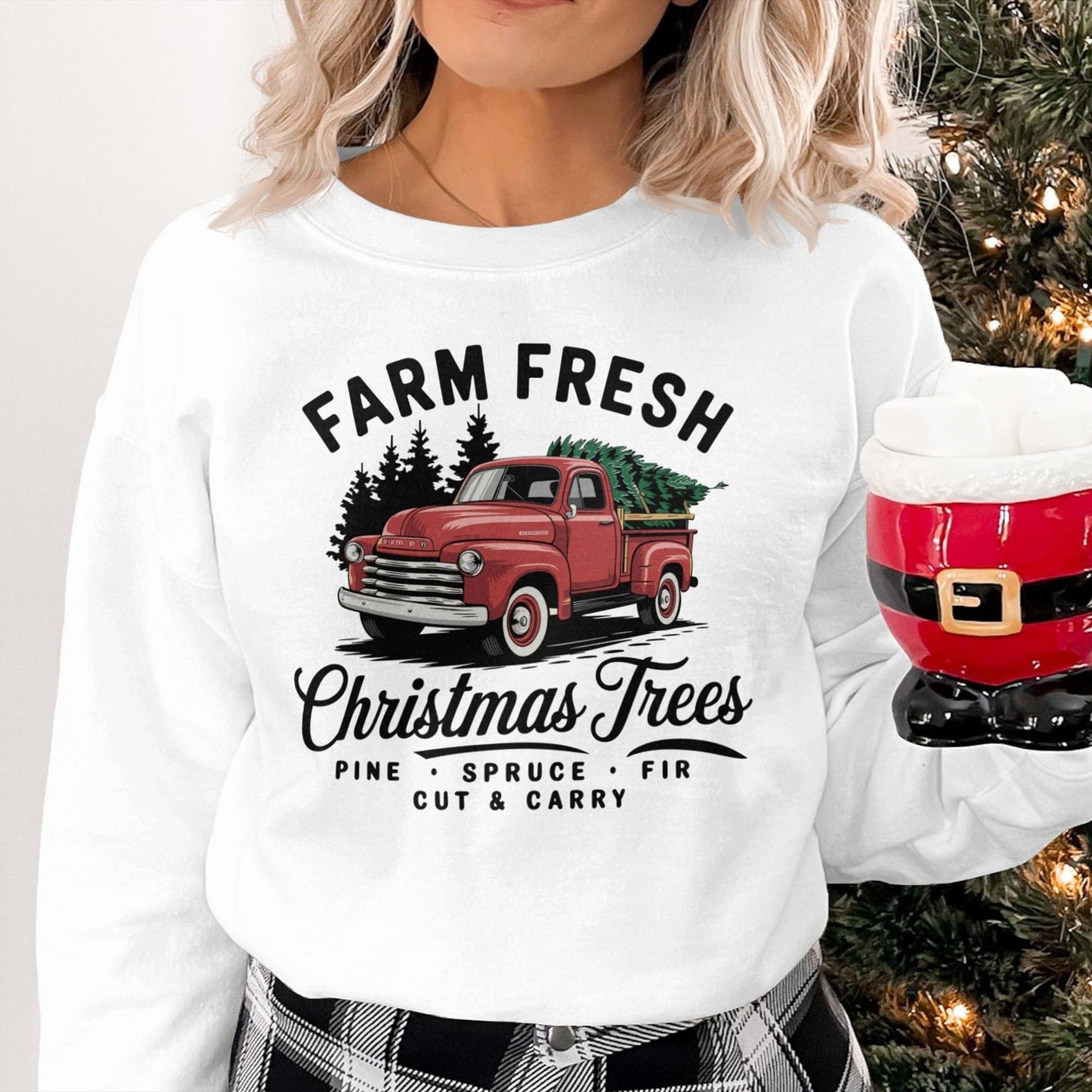 Holiday Shirt Christmas Tree Farm Shirt