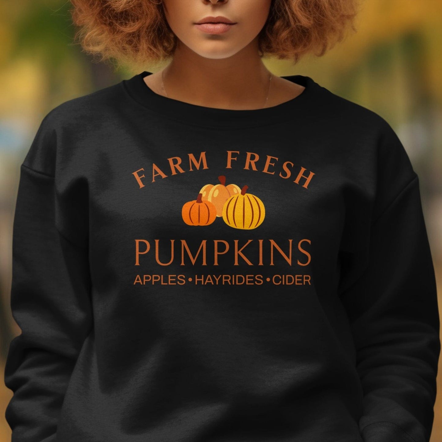 Holiday Shirt Farm Fresh Pumpkins Fall Shirt