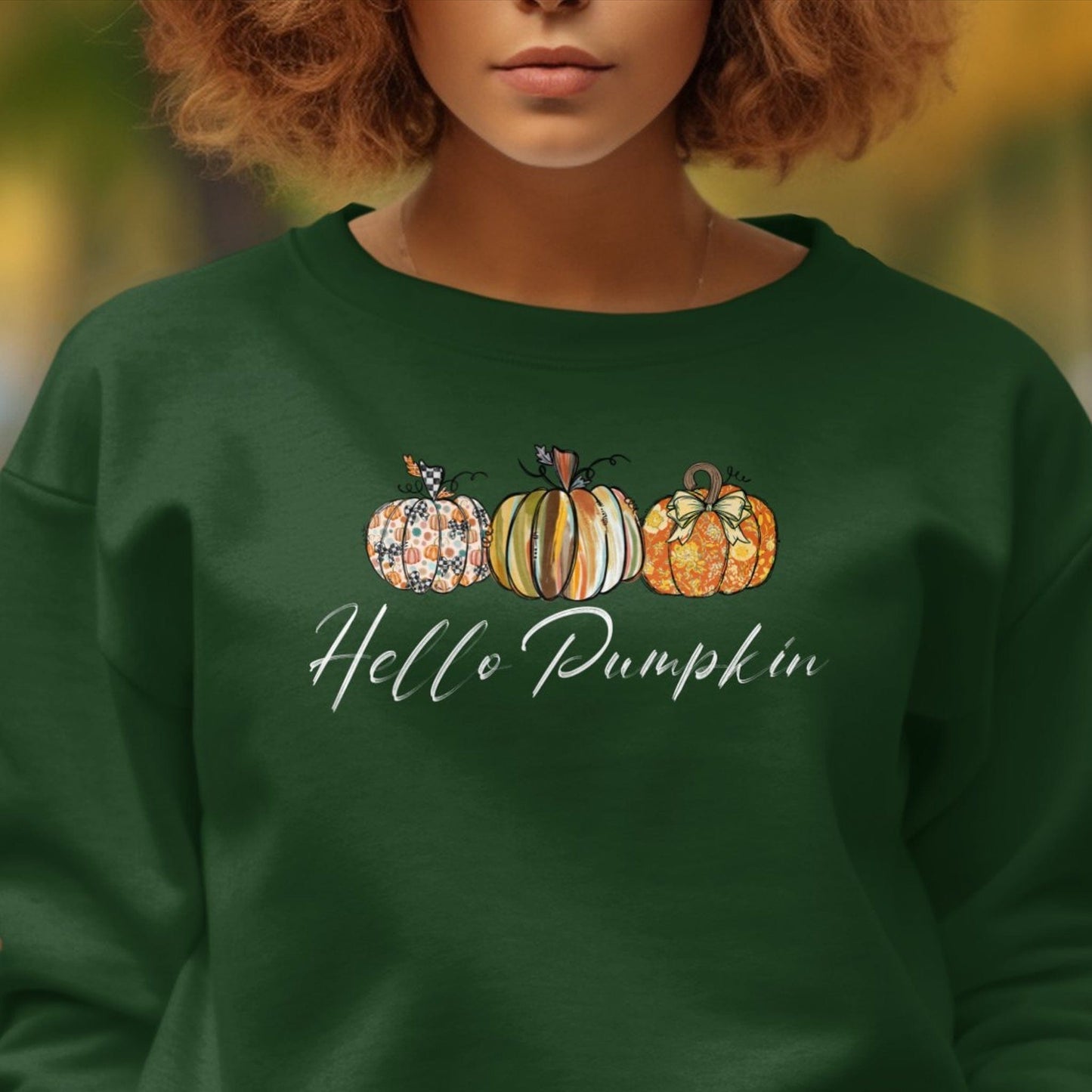 Holiday Shirt Hello Pumpkin Fall Shirt