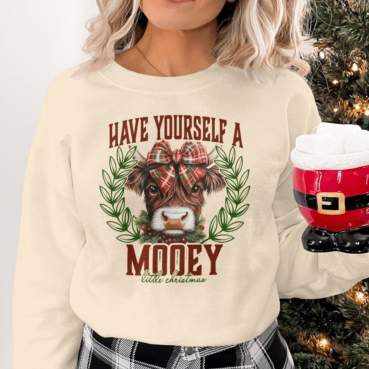 Holiday Shirt Mooey Little Christmas Shirt