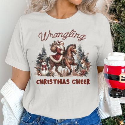 Holiday Shirt Wrangling Christmas Cheer Shirt