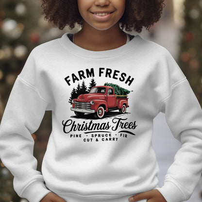 Holiday Youth Shirt Christmas Tree Farm Youth Shirt