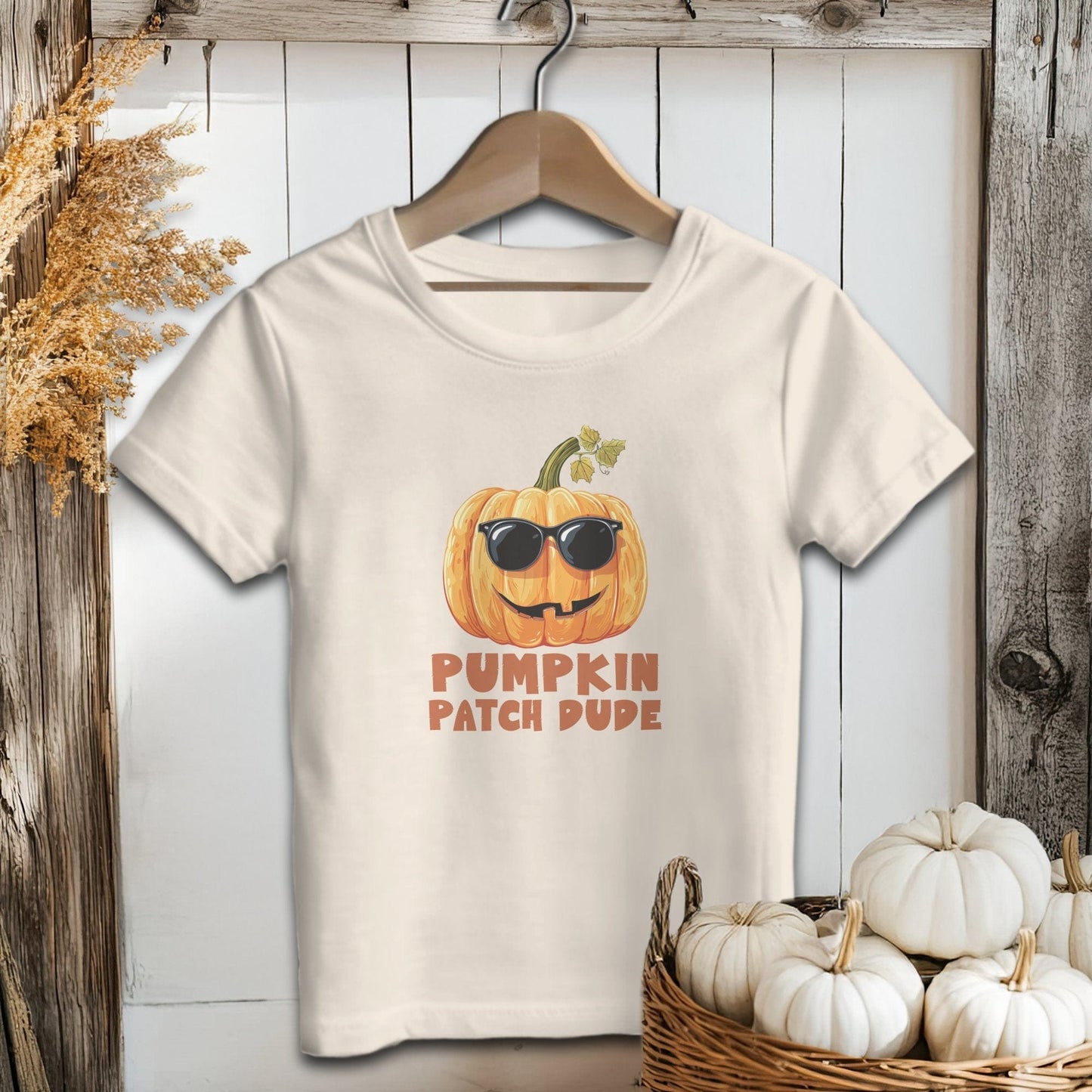 Holiday Youth Shirt Toddler T-shirt / 2T / Natural Pumpkin Patch Dude Youth Shirt