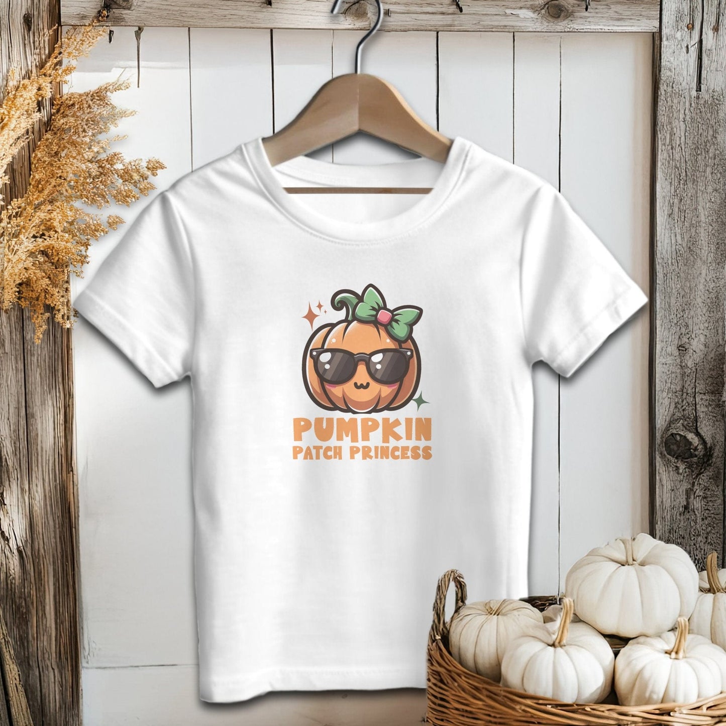 Holiday Youth Shirt Toddler T-shirt / 2T / White Pumpkin Patch Princess Youth Shirt