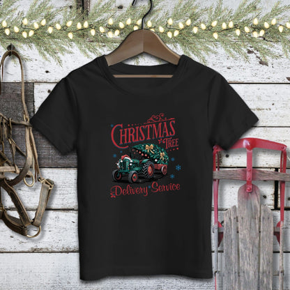 Holiday Youth Shirt Toddler T-shirt / Black / 2T Christmas Tree Delivery Youth Shirt