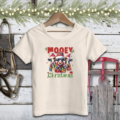 Holiday Youth Shirt Toddler T-shirt / Natural / 2T Mooey Christmas Youth Shirt