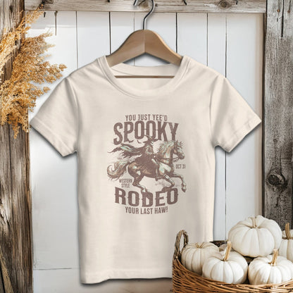 Holiday Youth Shirt Toddler T-shirt / Natural / 2T Spooky Rodeo Halloween Youth Shirt