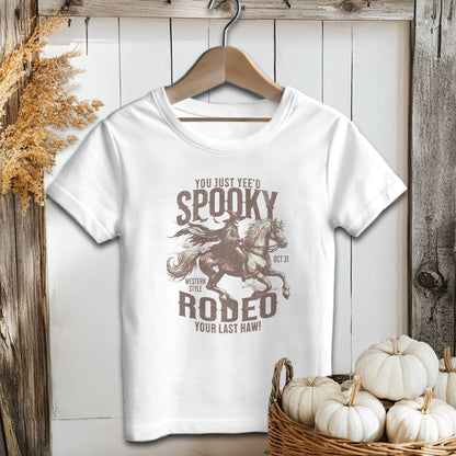 Holiday Youth Shirt Toddler T-shirt / White / 2T Spooky Rodeo Halloween Youth Shirt