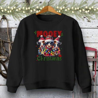 Holiday Youth Shirt Youth Sweatshirt / Black / S Mooey Christmas Youth Shirt