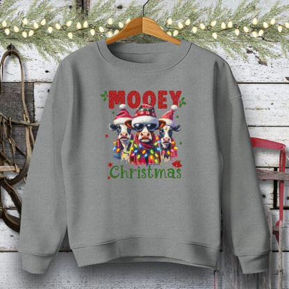 Holiday Youth Shirt Youth Sweatshirt / Graphite Heather / S Mooey Christmas Youth Shirt