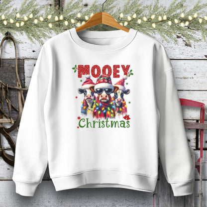 Holiday Youth Shirt Youth Sweatshirt / White / S Mooey Christmas Youth Shirt