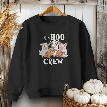 Holiday Youth Shirt Youth Sweatshirt / XS / Black The Boo Crew Halloween Youth Shirt