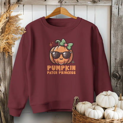 Holiday Youth Shirt Youth Sweatshirt / XS / Maroon Pumpkin Patch Princess Youth Shirt