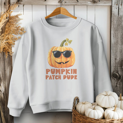 Holiday Youth Shirt Youth Sweatshirt / XS / Sport Grey Pumpkin Patch Dude Youth Shirt