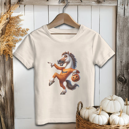 Holiday Youth Shirt Youth T-shirt / Natural / S Halloween Horse Youth Shirt