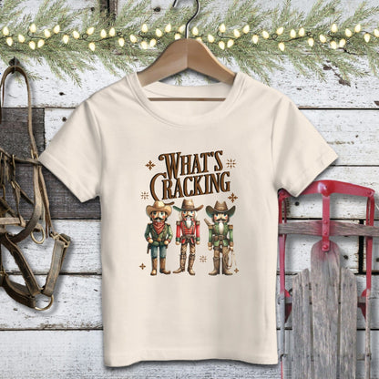 Holiday Youth Shirt Youth T-shirt / Natural / S What's Cracking Youth Shirt