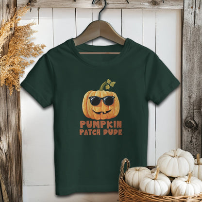 Holiday Youth Shirt Youth T-shirt / S / Forest Pumpkin Patch Dude Youth Shirt