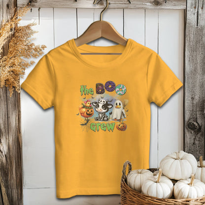 Holiday Youth Shirt Youth T-shirt / S / Gold The Boo Crew Halloween Youth Shirt