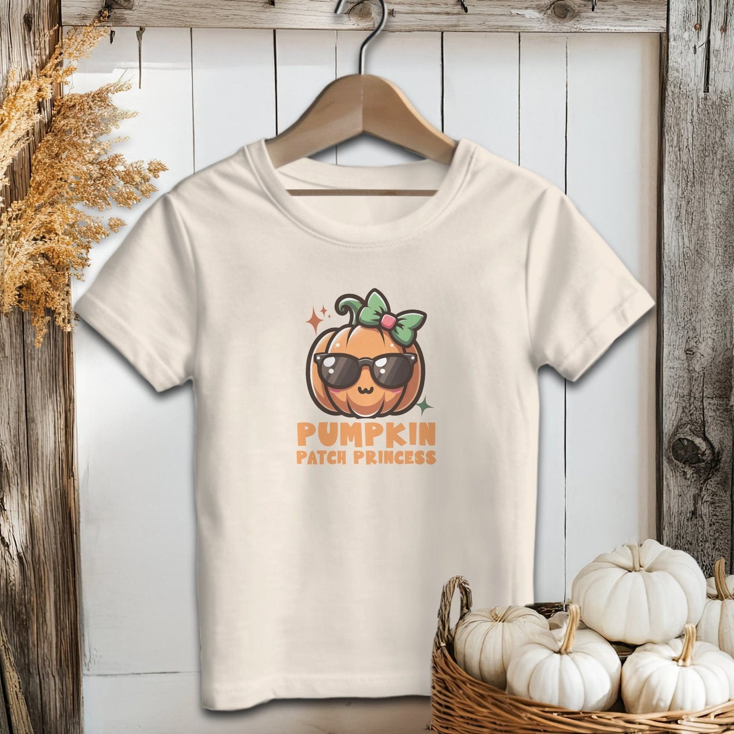 Holiday Youth Shirt Youth T-shirt / S / Natural Pumpkin Patch Princess Youth Shirt