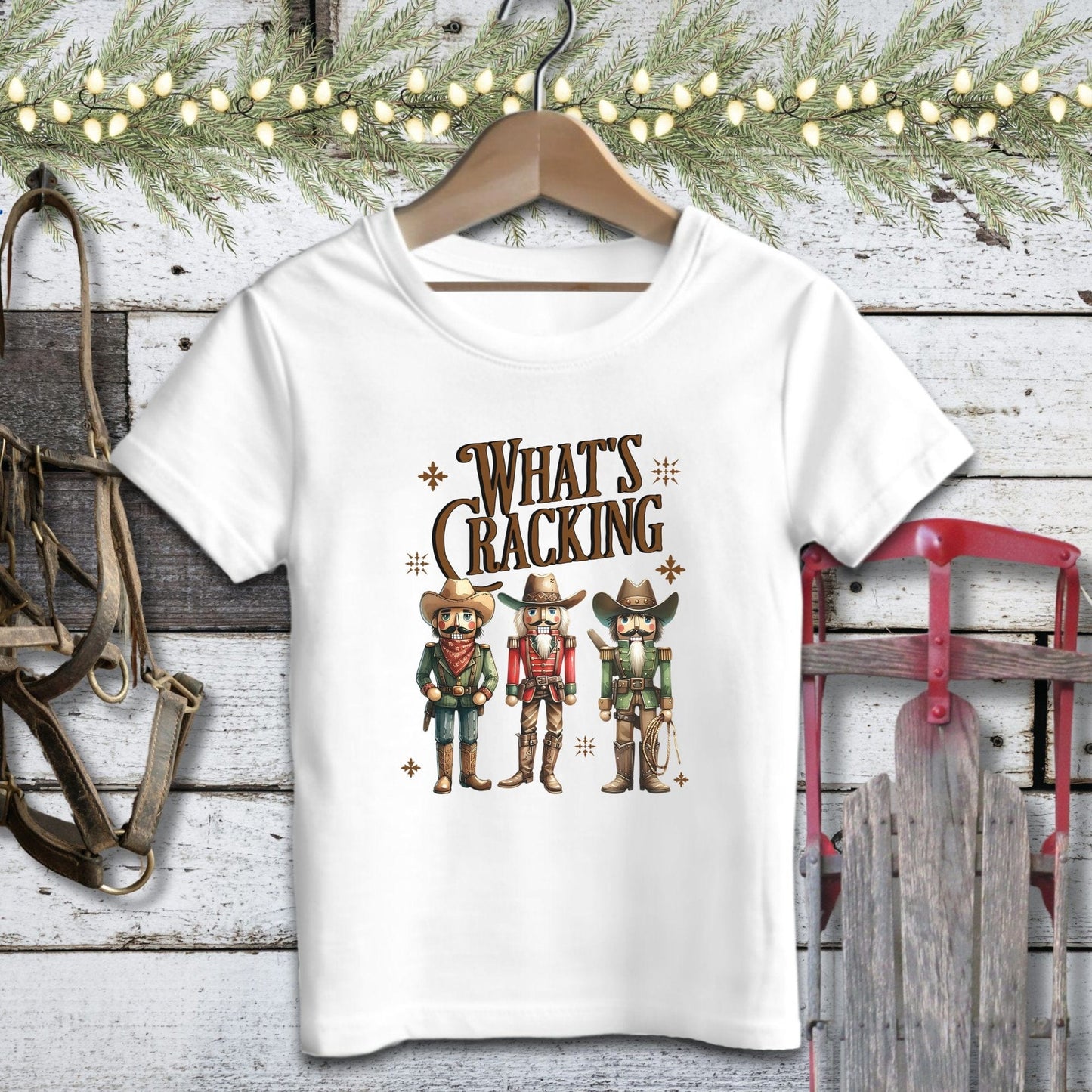 Holiday Youth Shirt Youth T-shirt / White / S What's Cracking Youth Shirt