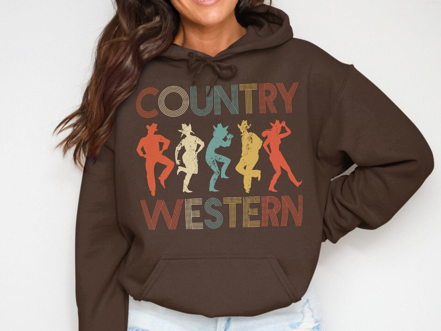 Hoodie Country Western Dancers Hoodie