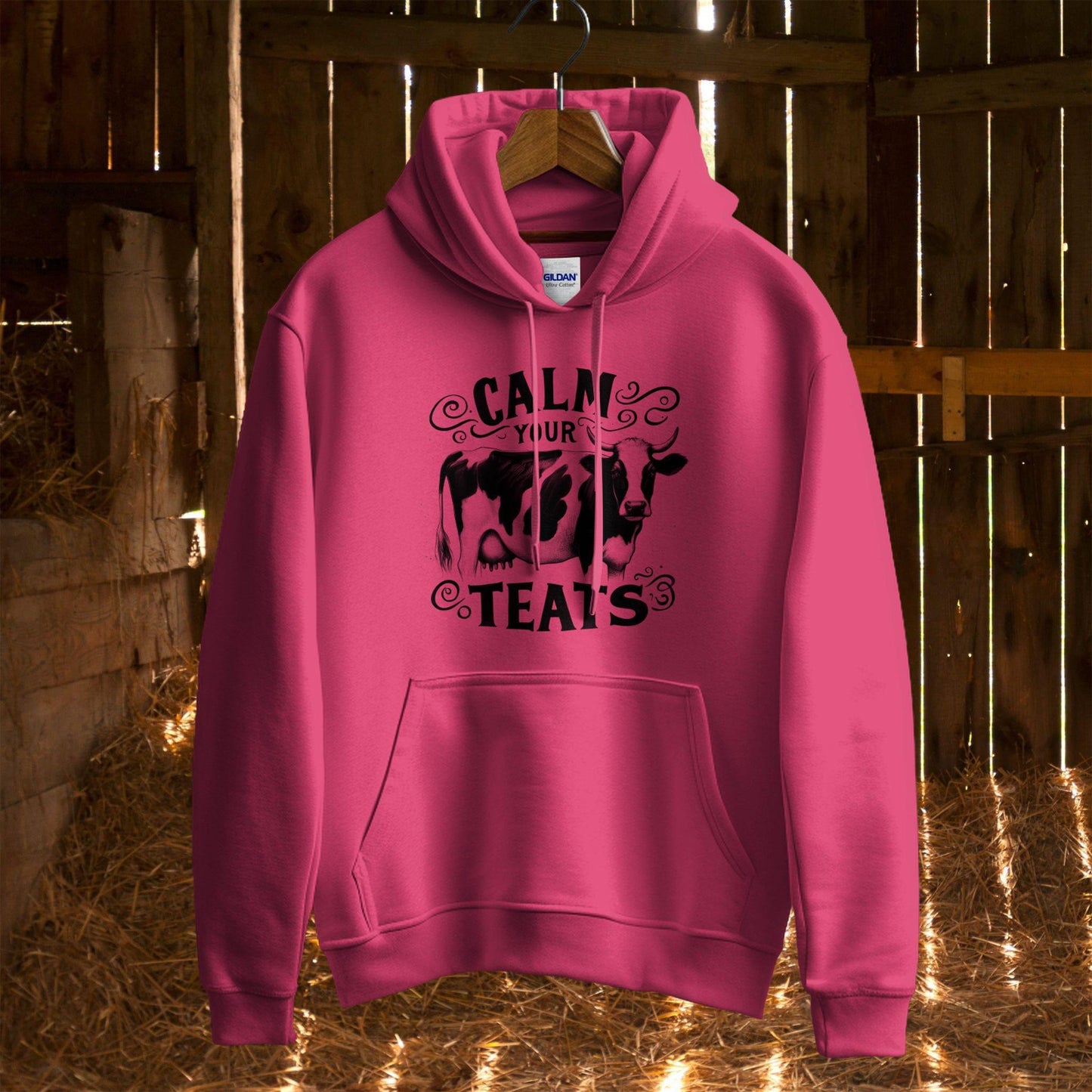 Hoodie S / Heliconia Calm Your Teats Hoodie