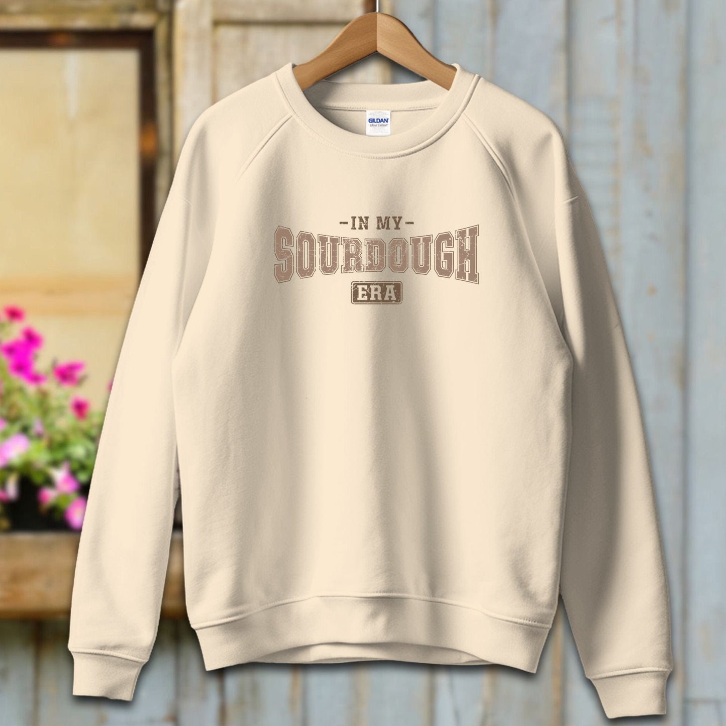 Ladies Shirt Adult Sweatshirt / S / Sand In My Sourdough Era Shirt