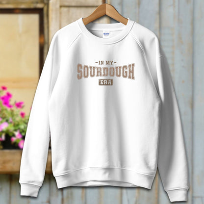 Ladies Shirt Adult Sweatshirt / S / White In My Sourdough Era Shirt