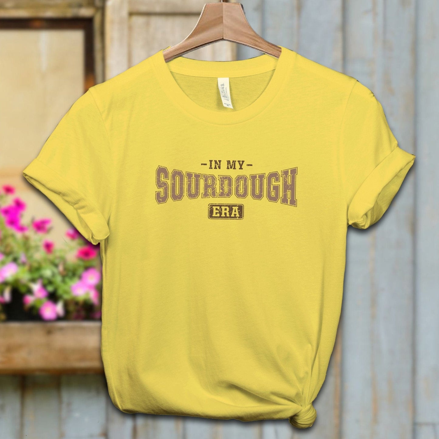 Ladies Shirt Adult T-shirt / XS / Maize Yellow In My Sourdough Era Shirt