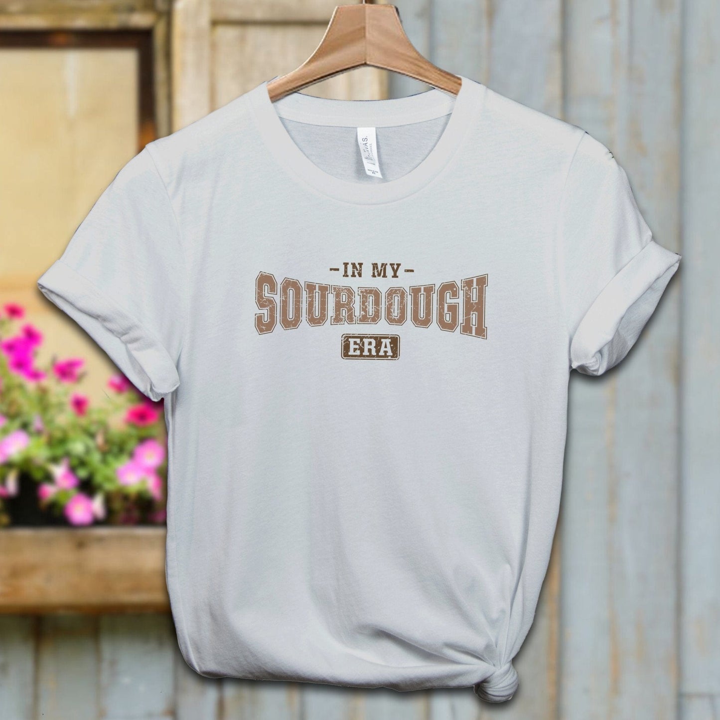 Ladies Shirt Adult T-shirt / XS / Silver In My Sourdough Era Shirt