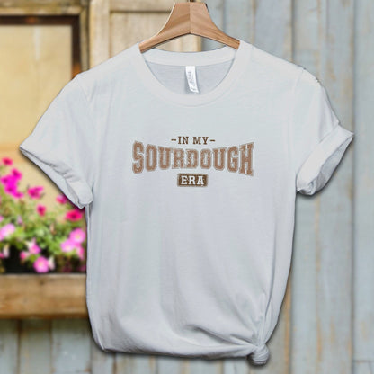 Ladies Shirt Adult T-shirt / XS / Silver In My Sourdough Era Shirt