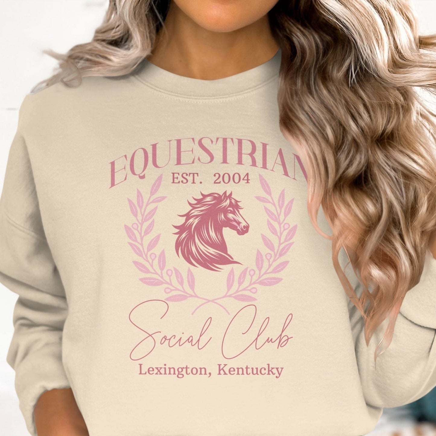 Ladies Shirt Equestrian Social Club Shirt