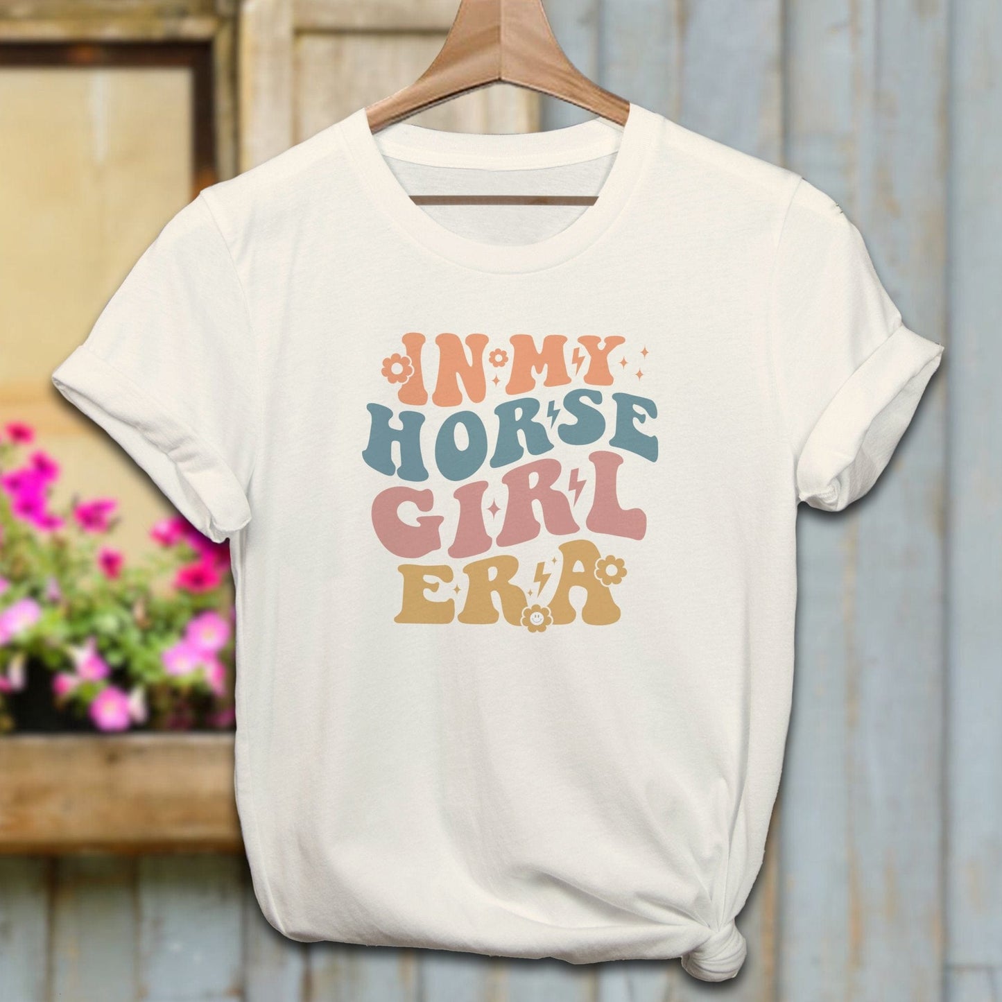 Ladies Shirt T-Shirts / Natural / XS In My Horse Girl Era Shirt