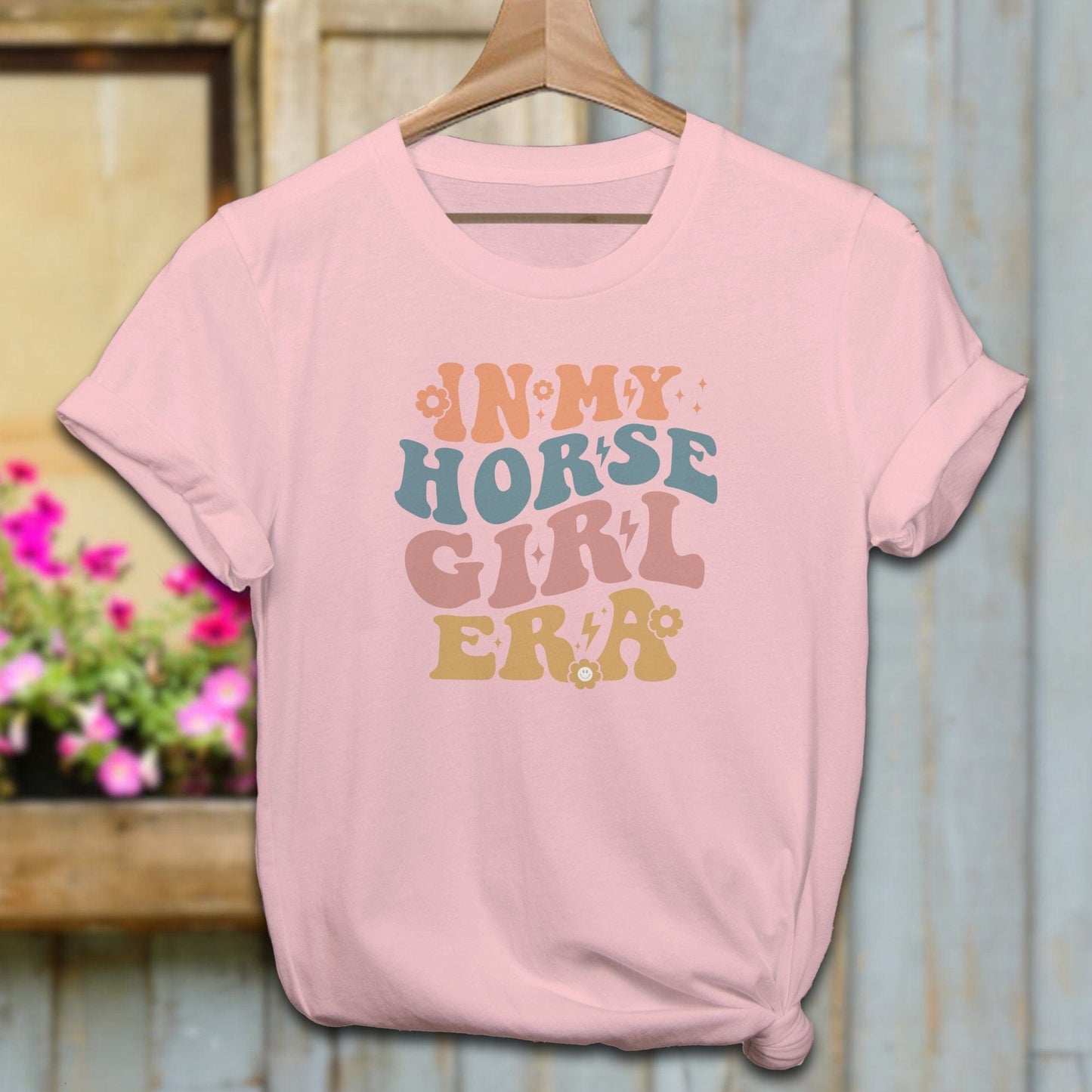 Ladies Shirt T-Shirts / Pink / XS In My Horse Girl Era Shirt