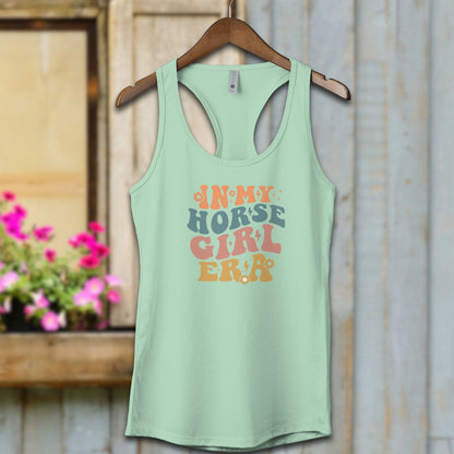 Ladies Shirt Tank Tops / Mint / XS In My Horse Girl Era Shirt