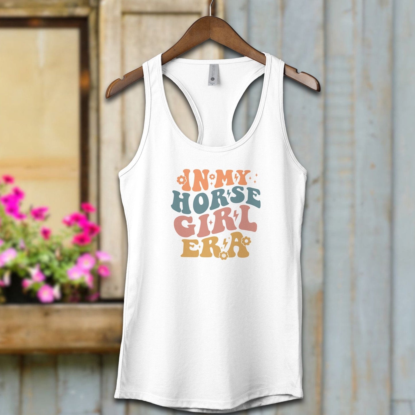 Ladies Shirt Tank Tops / White / XS In My Horse Girl Era Shirt