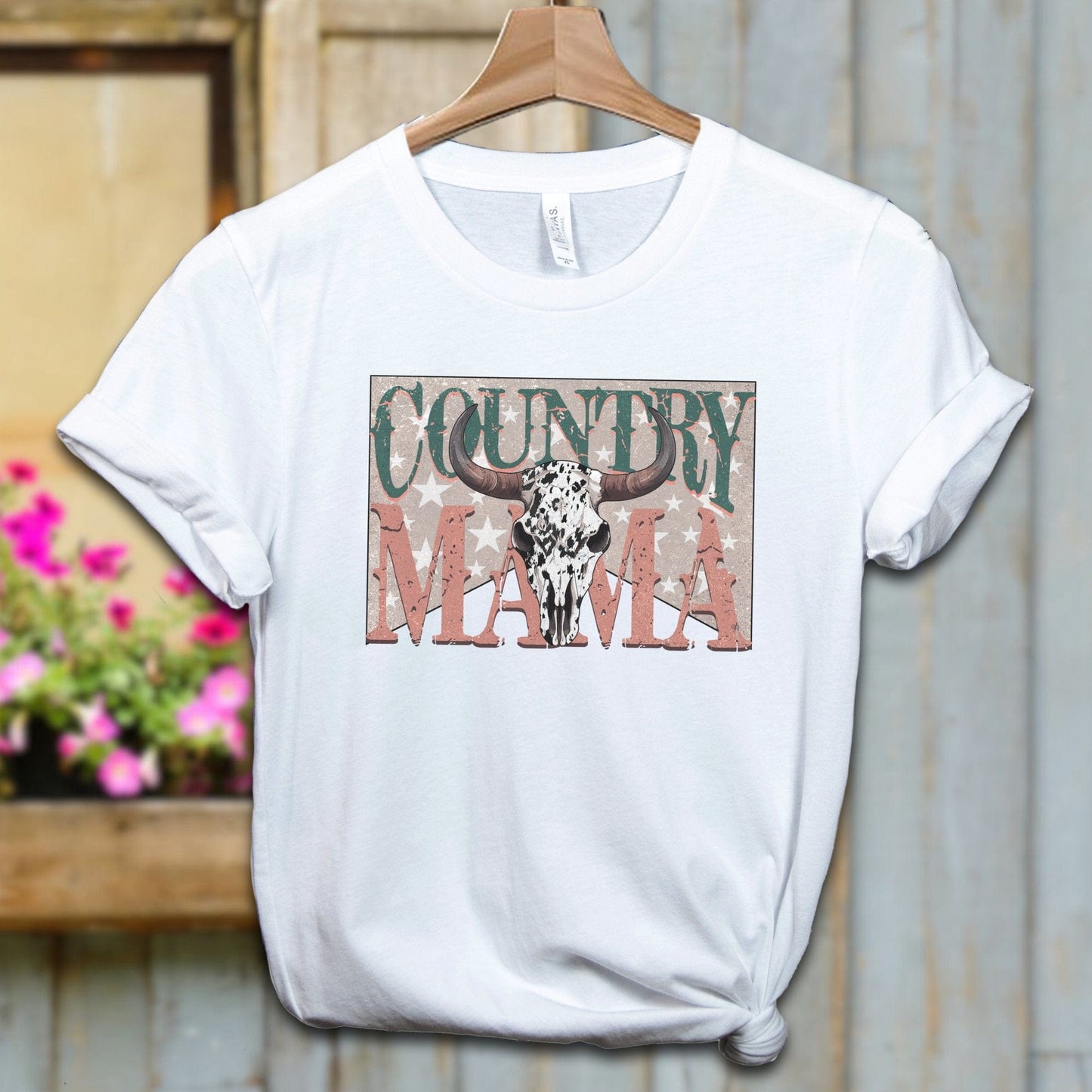 Ladies Shirt White / XS / Adult T-shirt Country Mama Shirt