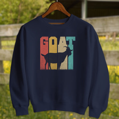 Mens Shirts Adult Sweatshirt / Navy / S Greatest of All Time Shirt