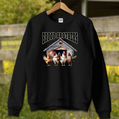 Mens Shirts Adult Sweatshirt / S / Black Brood Brothers Shirt