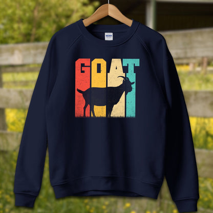 Mens Shirts Adult Sweatshirt / S / Navy Greatest of All Time Shirt