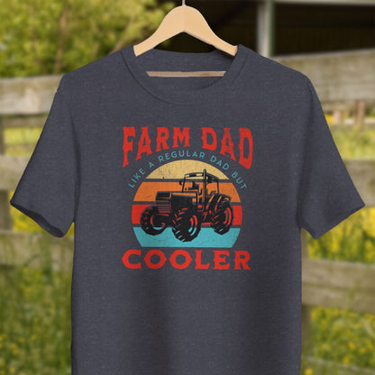 Mens Shirts Adult T-Shirt / Heather Navy / XS Farm Dad Shirt